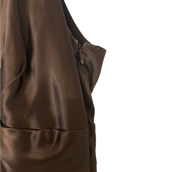 #131 ANN TAYLOR silk cocktail derss - Picture 7 of 9